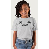 Munch Munch Originals Face T Shirt Mid Grey