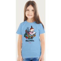 Moomin Mymble Reading T-Shirt in Light Blue | Size: 9-11 Years