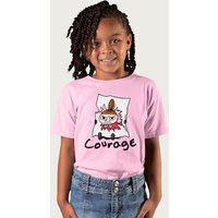 Moomin Little My Courage T-Shirt in Light Pink | Size: 5-6 Years