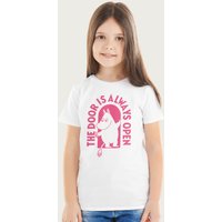 Moomin 80th Anniversary troll HAnd s Outstretched T-Shirt in White | Size: 3-4 Years