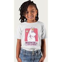 Moomin Snorkmaiden Is Kindness T-Shirt in White | Size: 12-13 Years