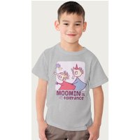 Moomin Thingamy & Bob Is Tolerance T-Shirt in Mid Grey | Size: 9-11 Years