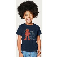 Sesame Street Elmo Kind Of A Big Deal T-Shirt in Navy | Size: 9-11 Years