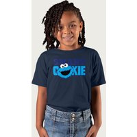 Sesame Street Smart Cookie Monster T-Shirt in Navy | Size: 5-6 Years