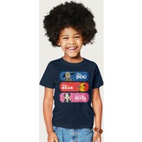 Sooty Sweep & Soo The Dog The Bear & The PAnd a T-Shirt in Navy | Size: 7-8 Years