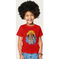 Sooty Sweep Dressed As Clown T-Shirt in Red | Size: 5-6 Years