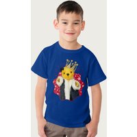 Sooty Dressed As King T-Shirt in Royal | Size: 12-13 Years