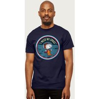 Snoopy On Moon I Need My Space T Shirt