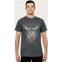 Bon Jovi 85 World Tour T-Shirt Charcoal Large