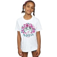 Disney Girl's Encanto My Best Self Cotton T-Shirt in White | Size: 12-13 Years