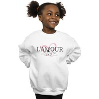 Disney Girl's 101 Dalmatians L´Amour Sweatshirt in White | Size: 5-6 Years
