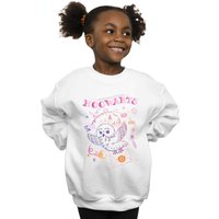 Harry Potter Girl's Owl Letter Sweatshirt in White | Size: 12-13 Years