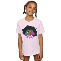 Disney Girl's Encanto Mirabel Kiss Cotton T-Shirt in Baby Pink | Size: 9 Years
