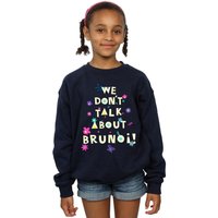 Disney Girl's Encanto We Don´t Talk About Bruno Sweatshirt in Navy | Size: 9 Years