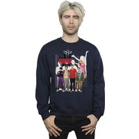 The Big Bang Theory Men's IQ Group Sweatshirt in Navy | Size: 2XL