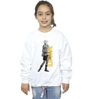 Harry Potter Girl's Luna Lovegood Sweatshirt in White | Size: 5-6 Years