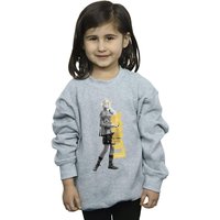 Harry Potter Girl's Luna Lovegood Sweatshirt in Grey | Size: 12-13 Years