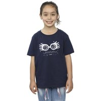 Harry Potter Girl's Luna Being Different Cotton T-Shirt in Navy | Size: 12-13 Years