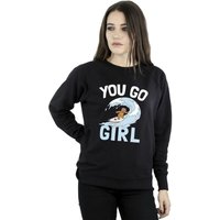 Disney Women's Lilo & Stitch You Go Sweatshirt in Black | Size: XL