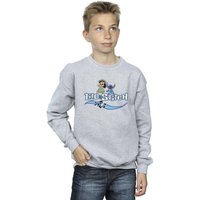 Disney Boy's Lilo & Stitch Characters Sweatshirt in Grey | Size: 9 Years