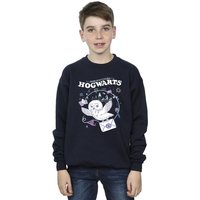 Harry Potter Boy's Owl Letter From Hogwarts Sweatshirt in Navy | Size: 12-13 Years