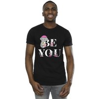 Disney Men's Dumbo Be You T-Shirt in Black | Size: 2XL