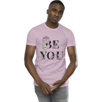 Disney Men's Dumbo Be You T-Shirt in Baby Pink | Size: Large