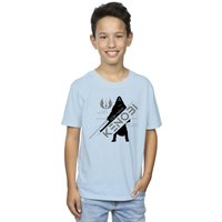 Star Wars Boy's Obi-Wan Kenobi Jedi Knight T-Shirt in Baby Blue | Size: 3-4 Years