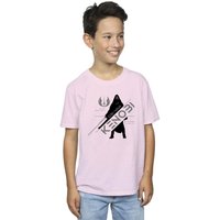 Star Wars Boy's Obi-Wan Kenobi Jedi Knight T-Shirt in Baby Pink | Size: 3-4 Years