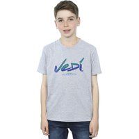 Star Wars Boy's Obi-Wan Kenobi Jedi Painted Font T-Shirt in Grey | Size: 3-4 Years