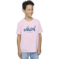 Obi Wan Kenobi Jedi Painted Font T Shirt Pink