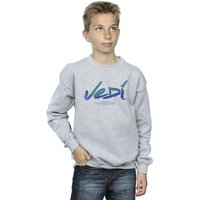 Star Wars Boy's Obi-Wan Kenobi Jedi Painted Font Sweatshirt in Grey | Size: 9 Years