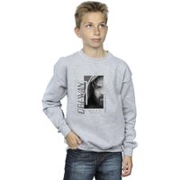 Star Wars Boy's Obi-Wan Kenobi Jedi SciFi Collage Sweatshirt in Grey | Size: 9 Years