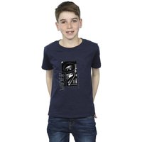 Star Wars Boy's Obi-Wan Kenobi Sith SciFi Collage T-Shirt in Navy | Size: 12-13 Years