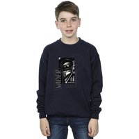 Star Wars Boy's Obi-Wan Kenobi Sith SciFi Collage Sweatshirt in Navy | Size: 9 Years