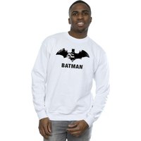 Batman Stare Logo Sweatshirt White