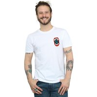 The Lost Boys Men's Teeth Pocket T-Shirt in White | Size: 4XL