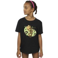 Guardians Galaxy Groot Musical Notes Cotton T Shirt