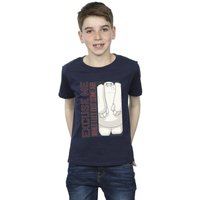 Disney Boy's Big Hero 6 Baymax Excuse Me Some Air T-Shirt in Navy | Size: 3-4 Years
