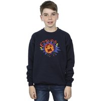 Disney Boy's Big Hero 6 Baymax Hiro Angry Manga Sweatshirt in Navy | Size: 9 Years