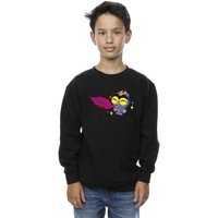 Disney Boy's Big Hero 6 Baymax Fred Fired Up Sweatshirt in Black | Size: 3-4 Years