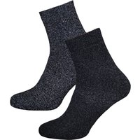 Storm Ridge Men's Cotton Boot Socks Pack of 2 in Black | Size: 4-6