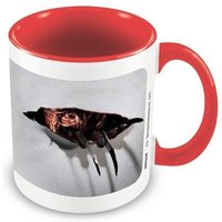 Nightmare On Elm Street Ripped Mug in Red