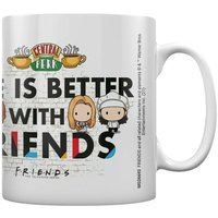 Friends Life Is Better With Chibi Mug in White