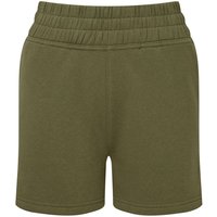 TriDri Women's Plain Nude Shorts in Olive | Size: Small