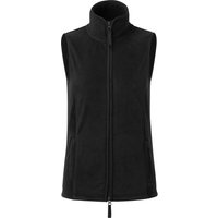 Premier Women's Artisan Fleece Gilet in Black | Size: XS