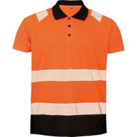 Result Men's Safety Polo Shirt in Burnt Orange | Size: Large/XL