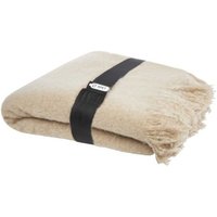 Seasons Faux Mohair Blanket in Beige