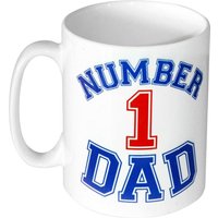 Pyramid International Number 1 Dad Mug in White