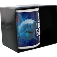 Jaws Bigger Boat Mug in Blue